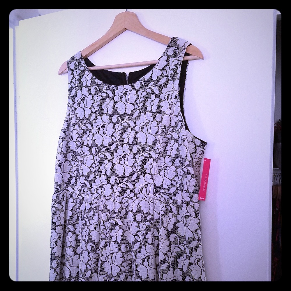 NWT Lace overlay dress
